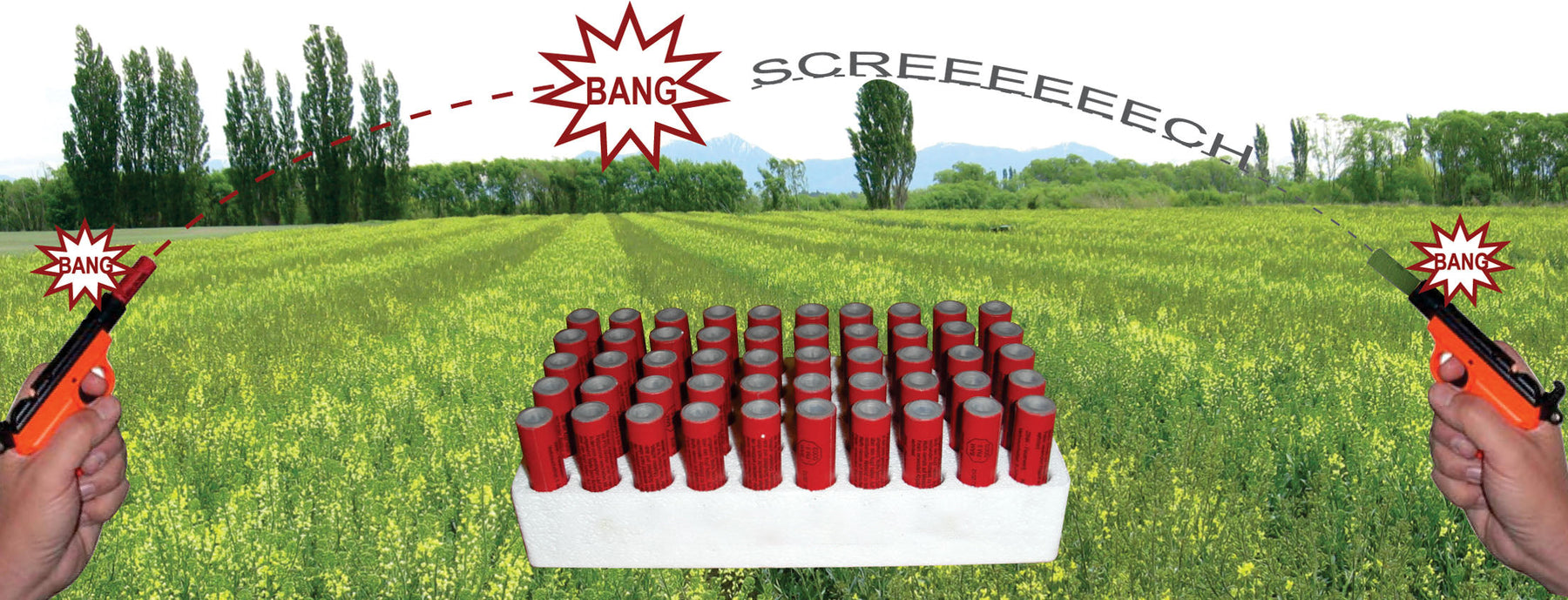 Case Study: Smith Seeds Ltd Successfully Deterring Birds from Radish Crops Using Pyrotechnics
